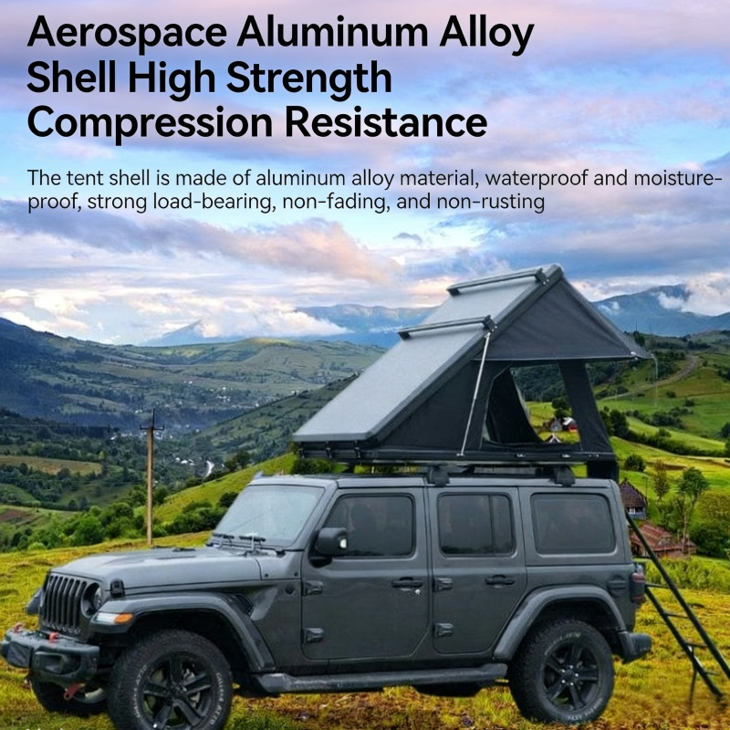 High Quality Aluminum Hard She - Outdoor Camping Van Tent review and price