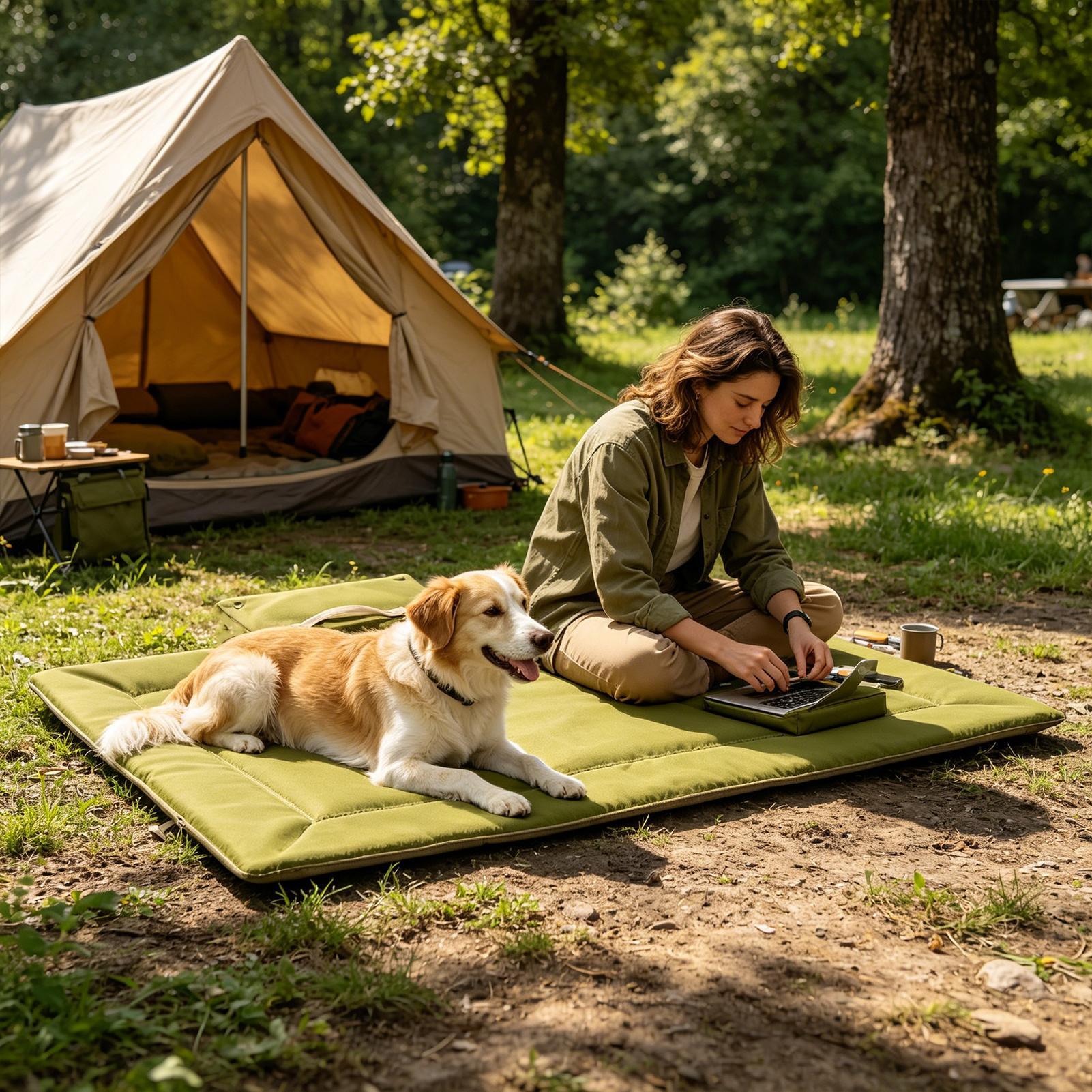 Travel Dog Bed Foldable Washab - Outdoor Camping Dog Bed review and price