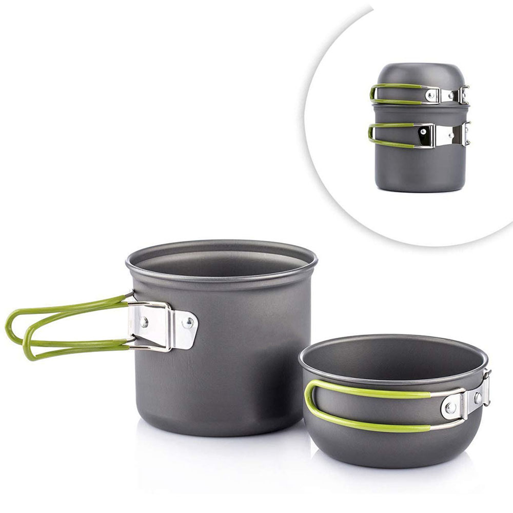 Ultralight Camping Pots Cookwa - Outdoor Camping Dining Set review and price