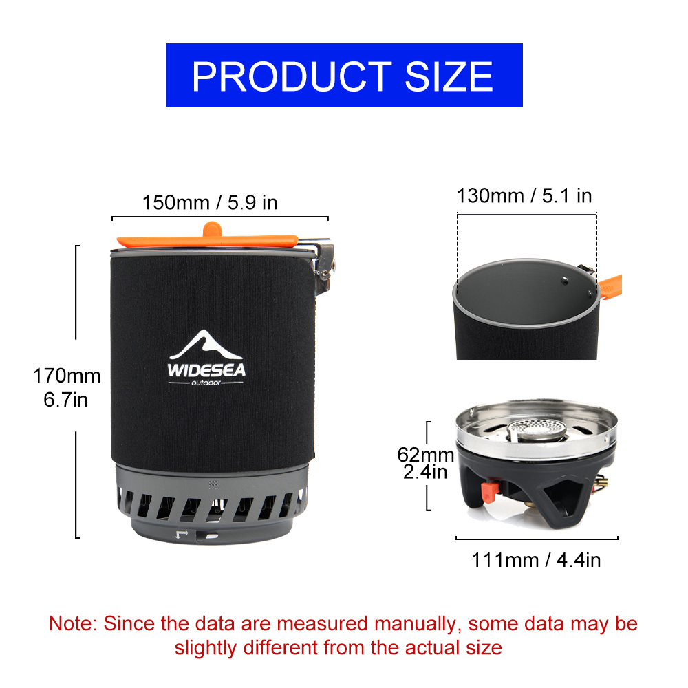 Widesea Camping Cooking System - Outdoor Camping Dining Set review and price