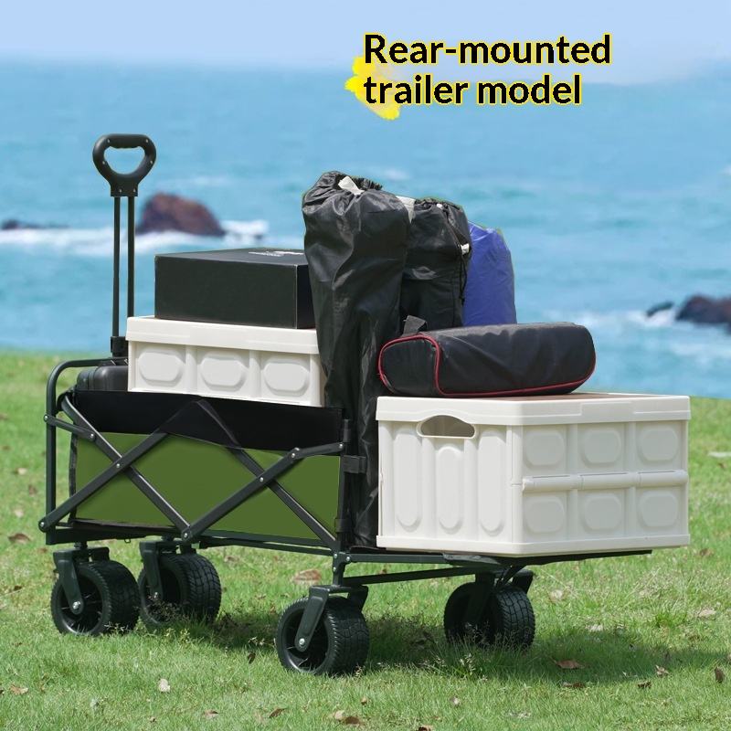 Factory Sale Four Wheel Platfo - Outdoor Camping Trolley review and price