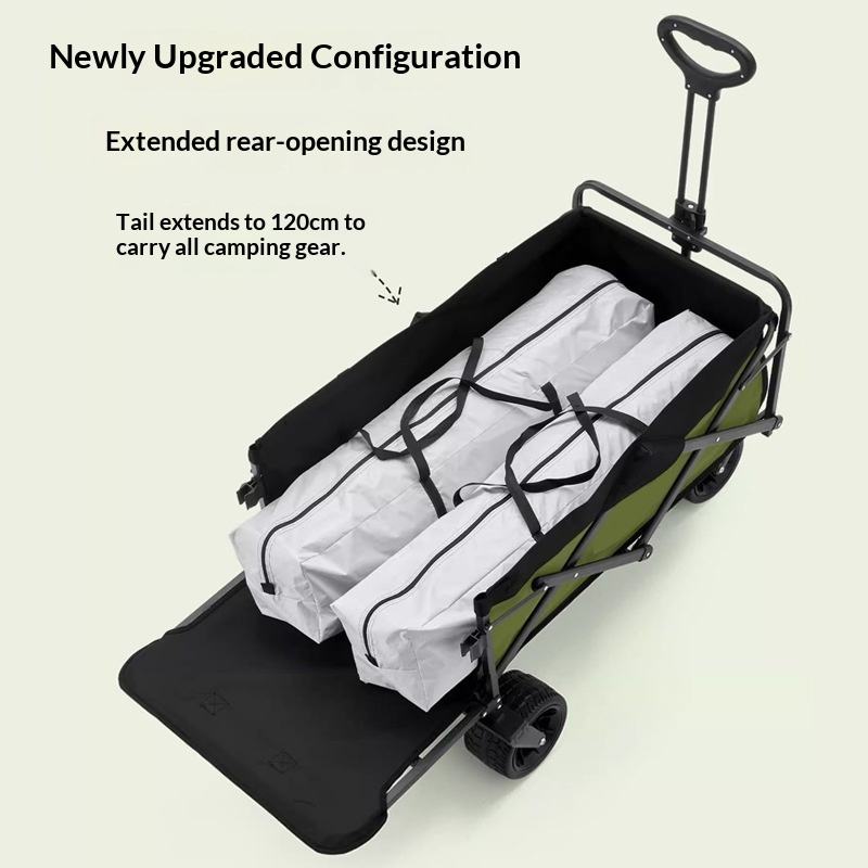 Factory Sale Four Wheel Platfo - Outdoor Camping Trolley review and price