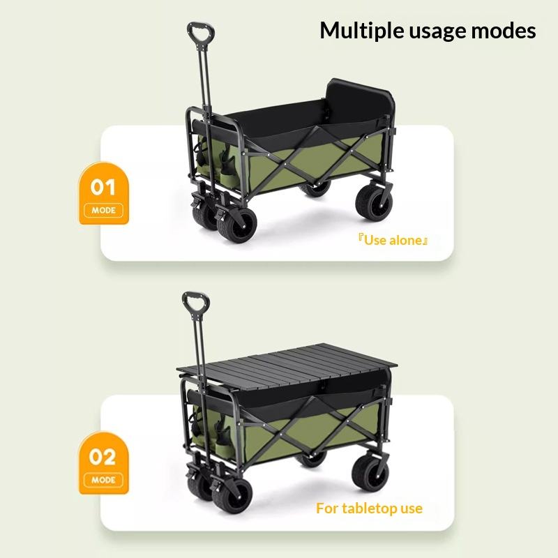 Factory Sale Four Wheel Platfo - Outdoor Camping Trolley review and price