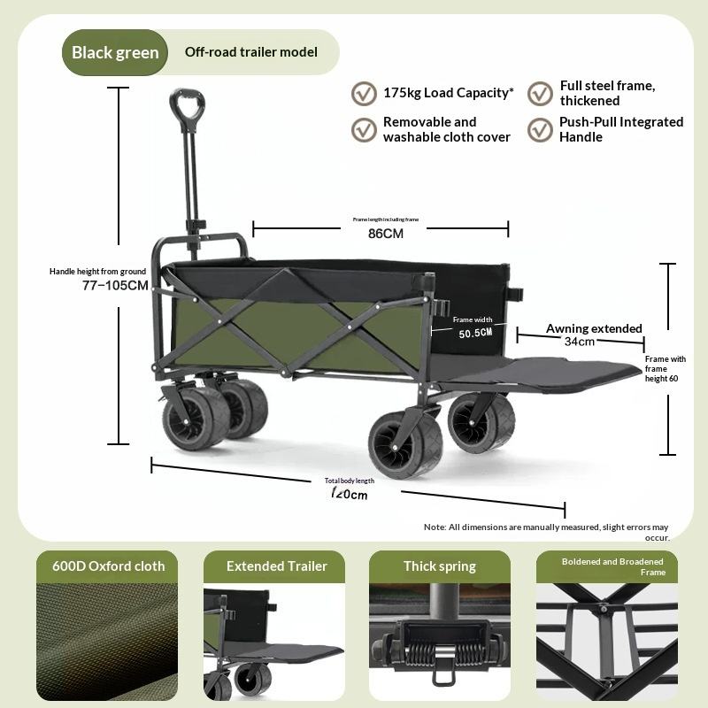 Factory Sale Four Wheel Platfo - Outdoor Camping Trolley review and price