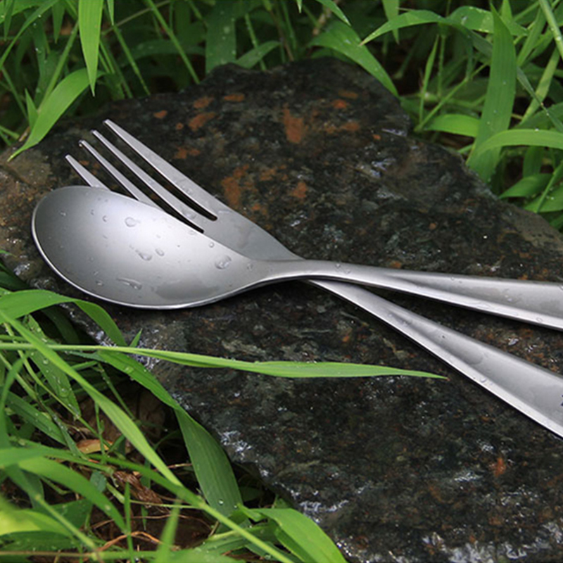 Tiartisan Titanium Fork Spoon  - Outdoor Camping Dining Set review and price