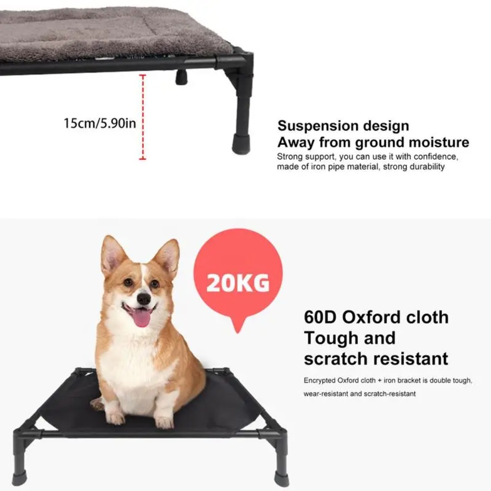 Outdoor Elevated Dog Bed, Fold - Outdoor Camping Dog Bed review and price