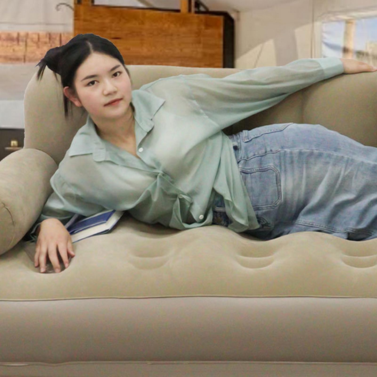 Air Sofa With Air Pump Folding - Bed Outdoor Camping review and price