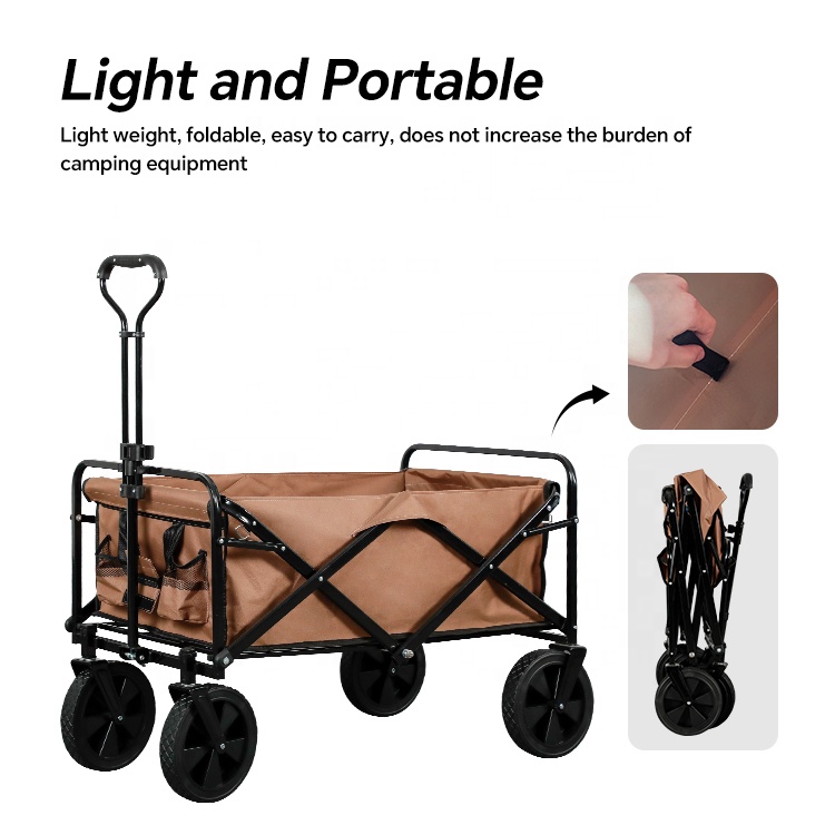 HOMFUL Fishing Bollerwagen Col - Outdoor Camping Trolley review and price