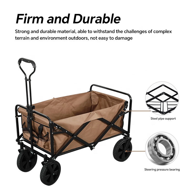 HOMFUL Fishing Bollerwagen Col - Outdoor Camping Trolley review and price