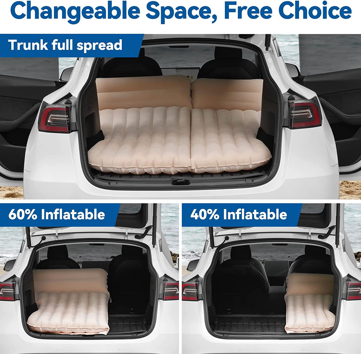 Car Inflatable Bed For Tesla M - Bed Outdoor Camping review and price