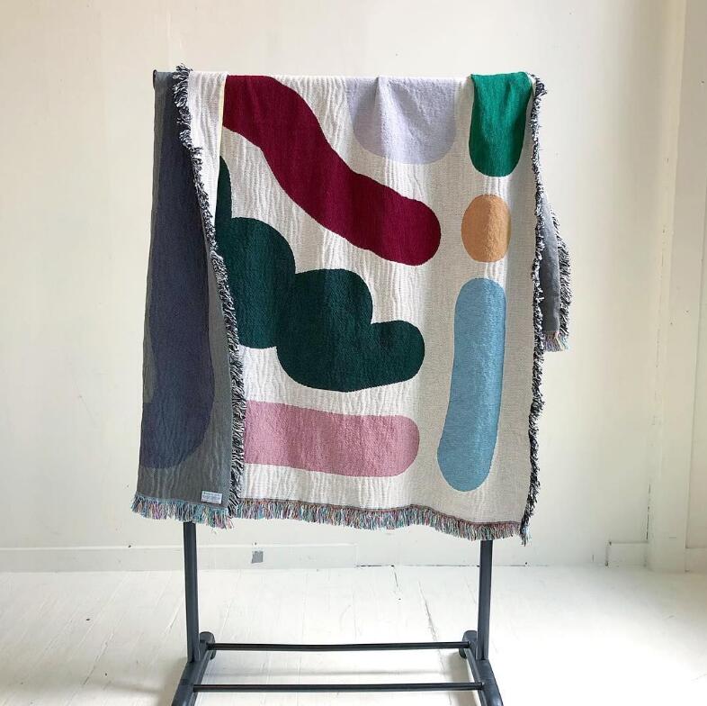 Colored Lines Cotton Travel Ca - Outdoor Camping Rugs review and price