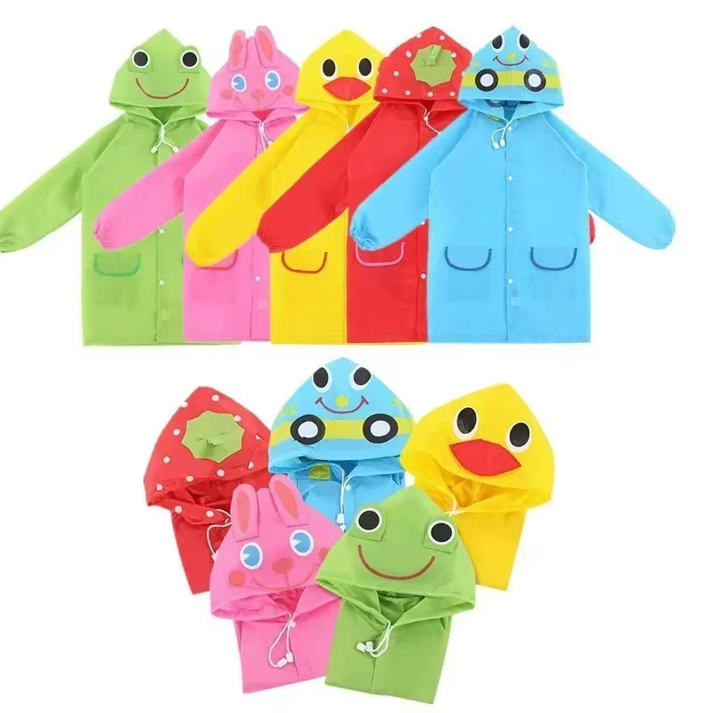 Kids Raincoat Cartoon Animal S - Camping Rain Poncho review and price