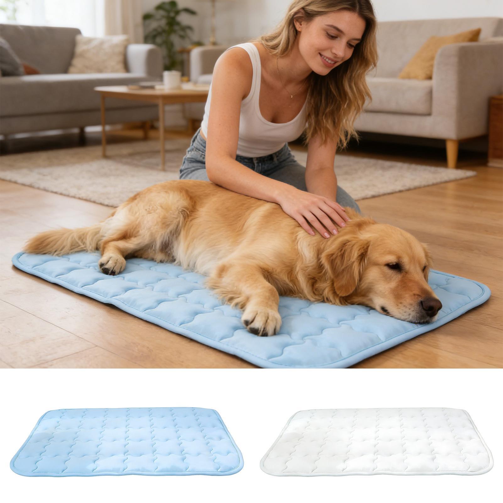 Dog Cooling Pad Washable Porta - Outdoor Camping Dog Bed review and price