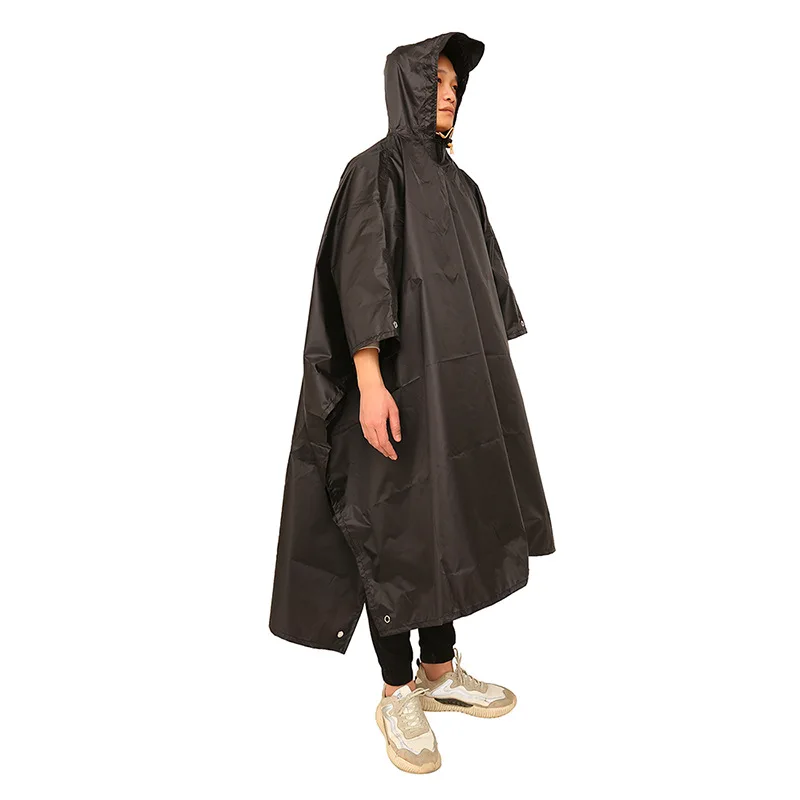 Raincoat 3 In 1 Hiking Poncho  - Camping Rain Poncho review and price