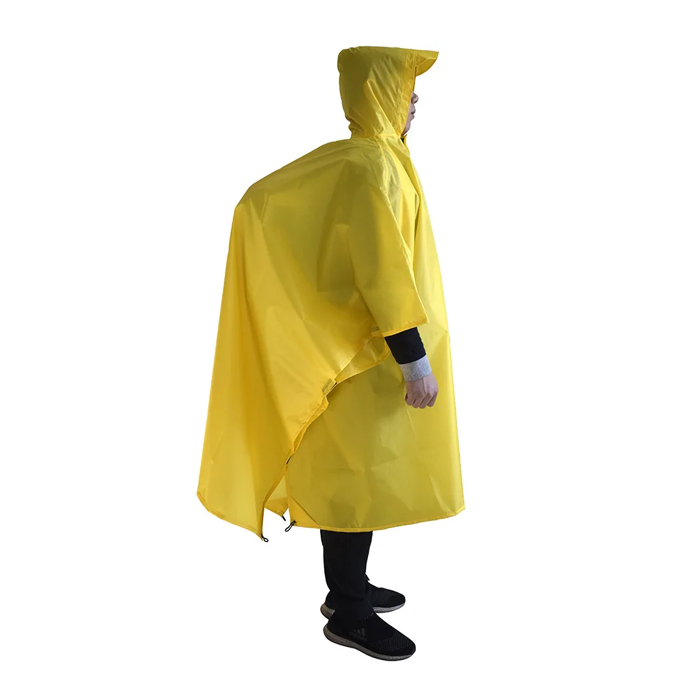 Raincoat 3 In 1 Hiking Poncho  - Camping Rain Poncho review and price