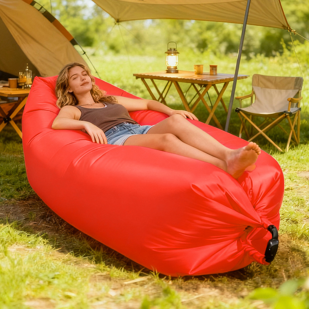 Multi‑Color Portable Lazy Infl - Bed Outdoor Camping review and price