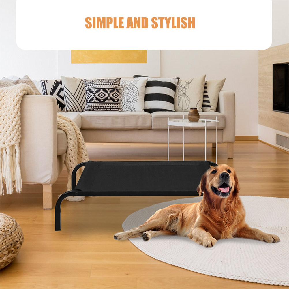 Dog Cot Breathable Mesh Pet Be - Outdoor Camping Dog Bed review and price