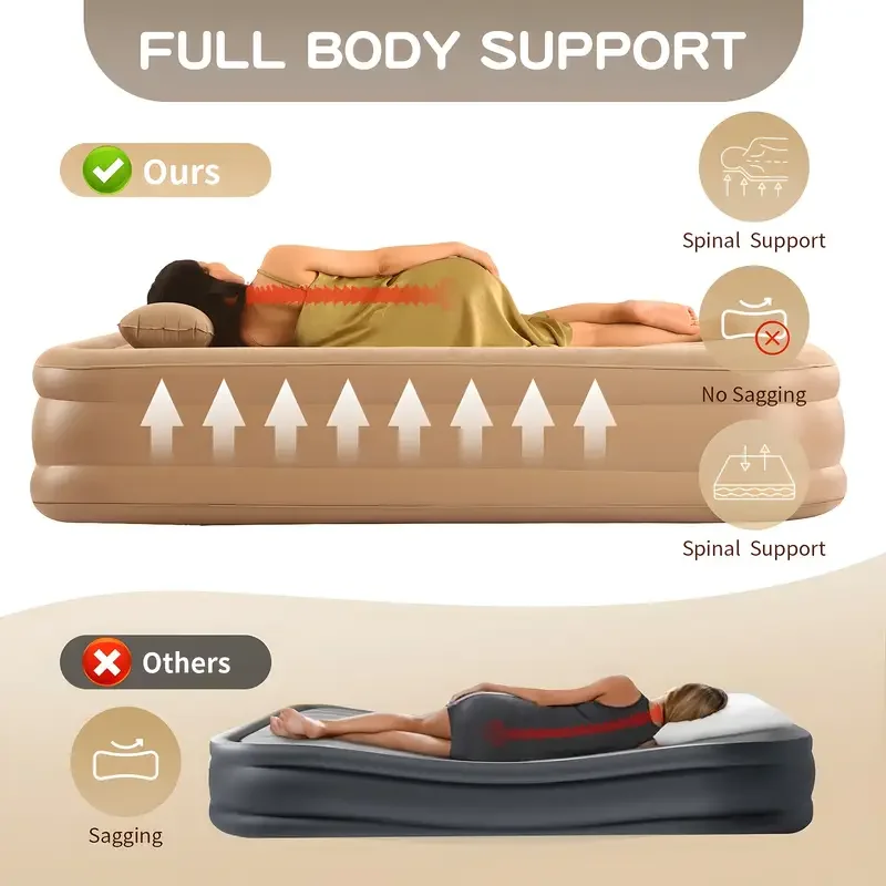 Interior Air Mattress Glamping - Bed Outdoor Camping review and price