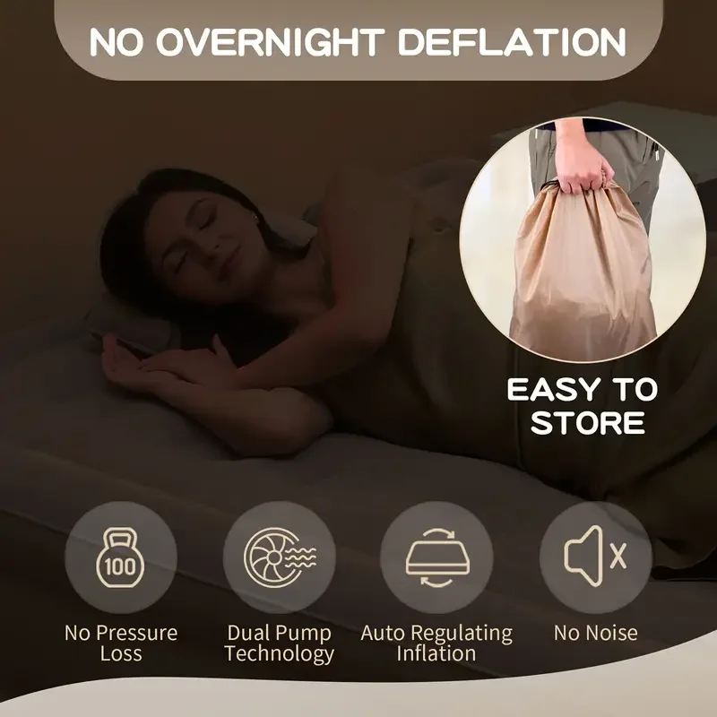 Interior Air Mattress Glamping - Bed Outdoor Camping review and price