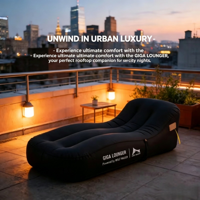 TPU Automatic Inflatable Chair - Bed Outdoor Camping review and price