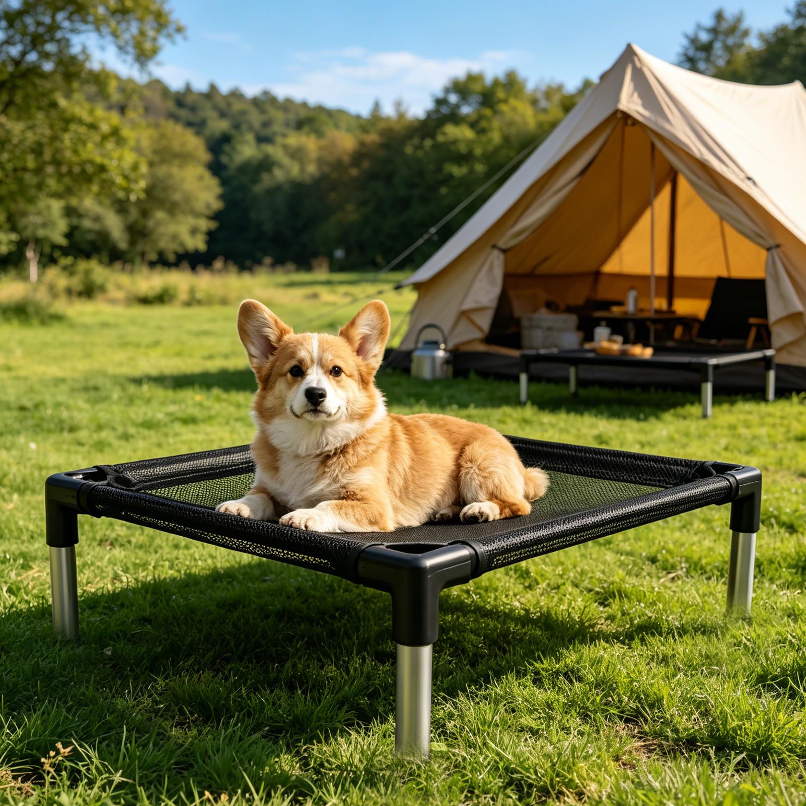 Elevated Dog Bed Breathable Me - Outdoor Camping Dog Bed review and price