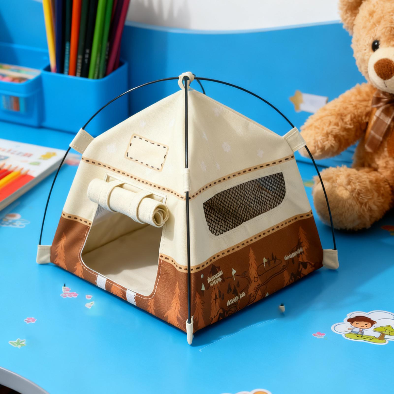Mini Tent 1:12 Scale Miniature - Outdoor Camping Usa review and price