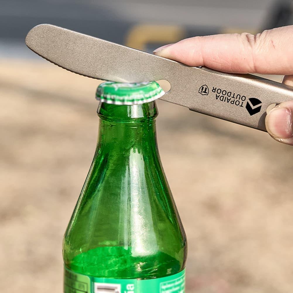 3 in 1 Titanium Camping Fork S - Outdoor Camping Dining Set review and price